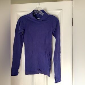 EUC LuLuLemon Long Sleeve Periwinkle Blue Top Sz 4